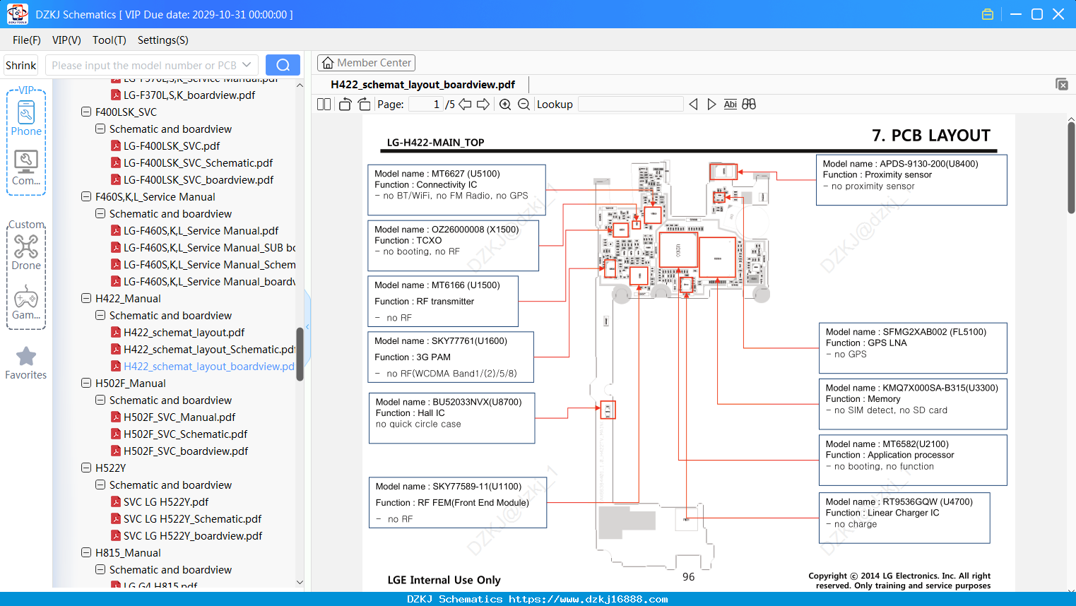 LG H422_schemat_layout_boardview